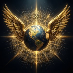 Golden Winged Globe