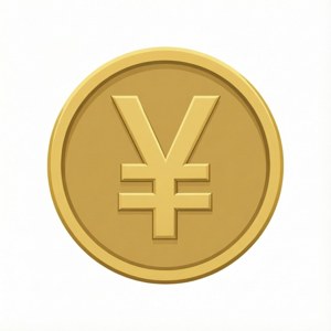 Golden Yen Icon