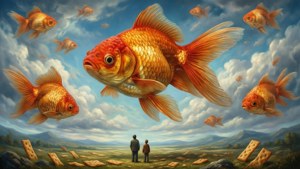 Goldfish Clouds Surreal
