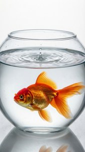 Goldfish in Bowl