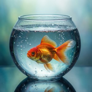 Goldfish in Bowl