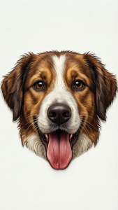 Goofy Dog Tongue