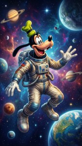 Goofy in Space