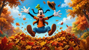 Goofy's Leaf Jump