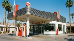 Googie Gas Station