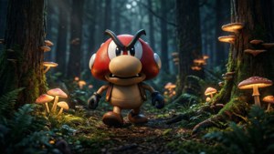Goomba in the Dark Forest
