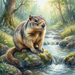 Gopher in Nature