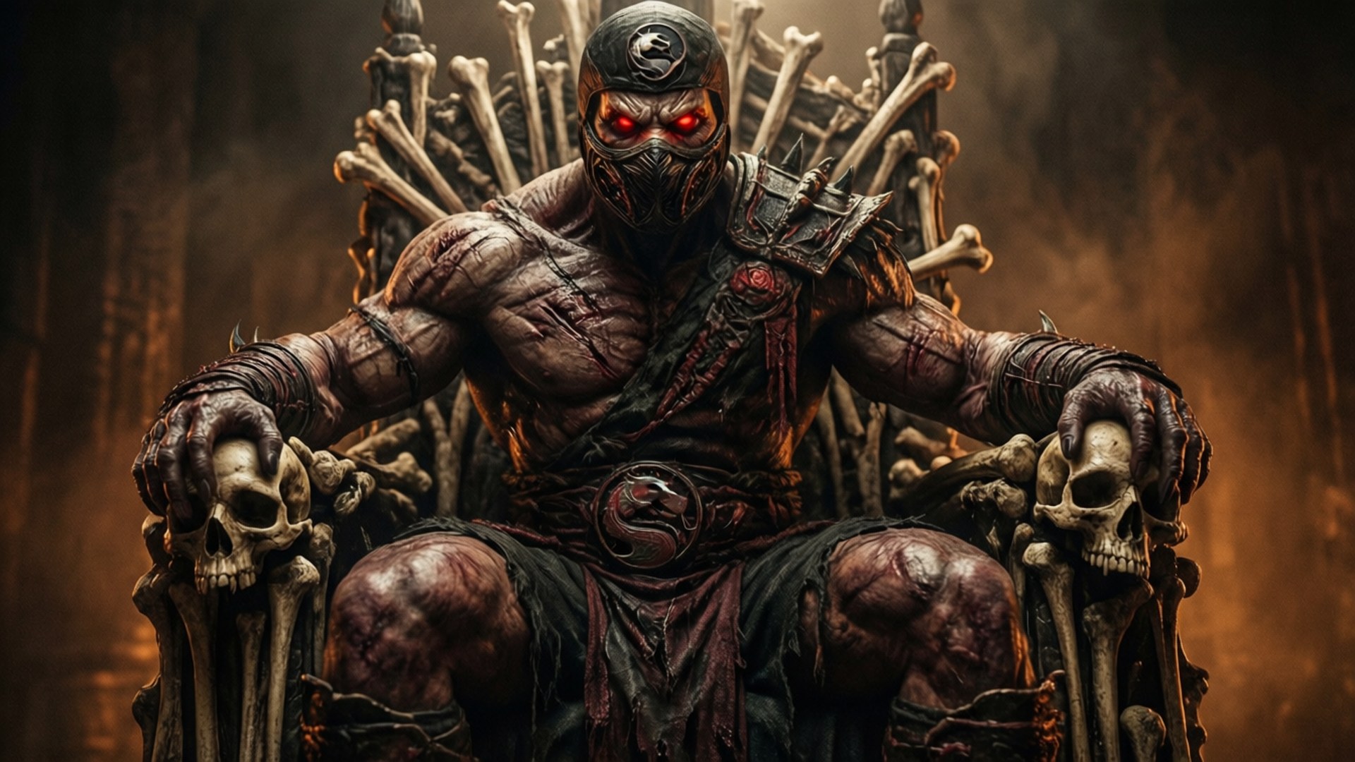 Goro's Throne of Pain by Wallpapers.art Studio