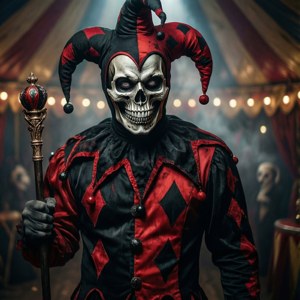 Goth Carnival Jester