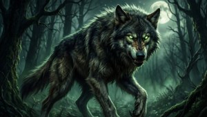 Goth Werewolf Moon