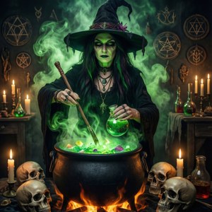 Goth Witch Potion