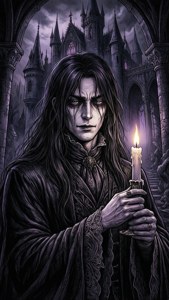 Gothic Castle Candle