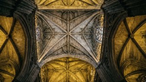 Gothic Ceiling Splendor