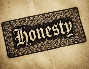 Gothic Honesty Stamp
