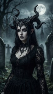 Gothic Horned Lady