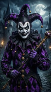 Gothic Jester Clown