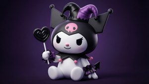 Gothic Kuromi Lollipop