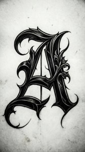 Gothic Letter A