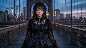 Gothic Lolita in the City