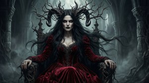 Gothic Queen Throne
