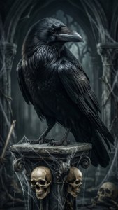Gothic Raven Therian