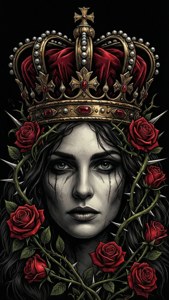 Gothic Rose Crown