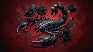 Gothic Rose Scorpio