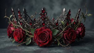Gothic Rose Tiara