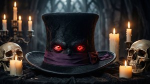 Gothic Skull Hat