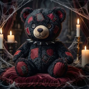 Gothic Teddy Bear