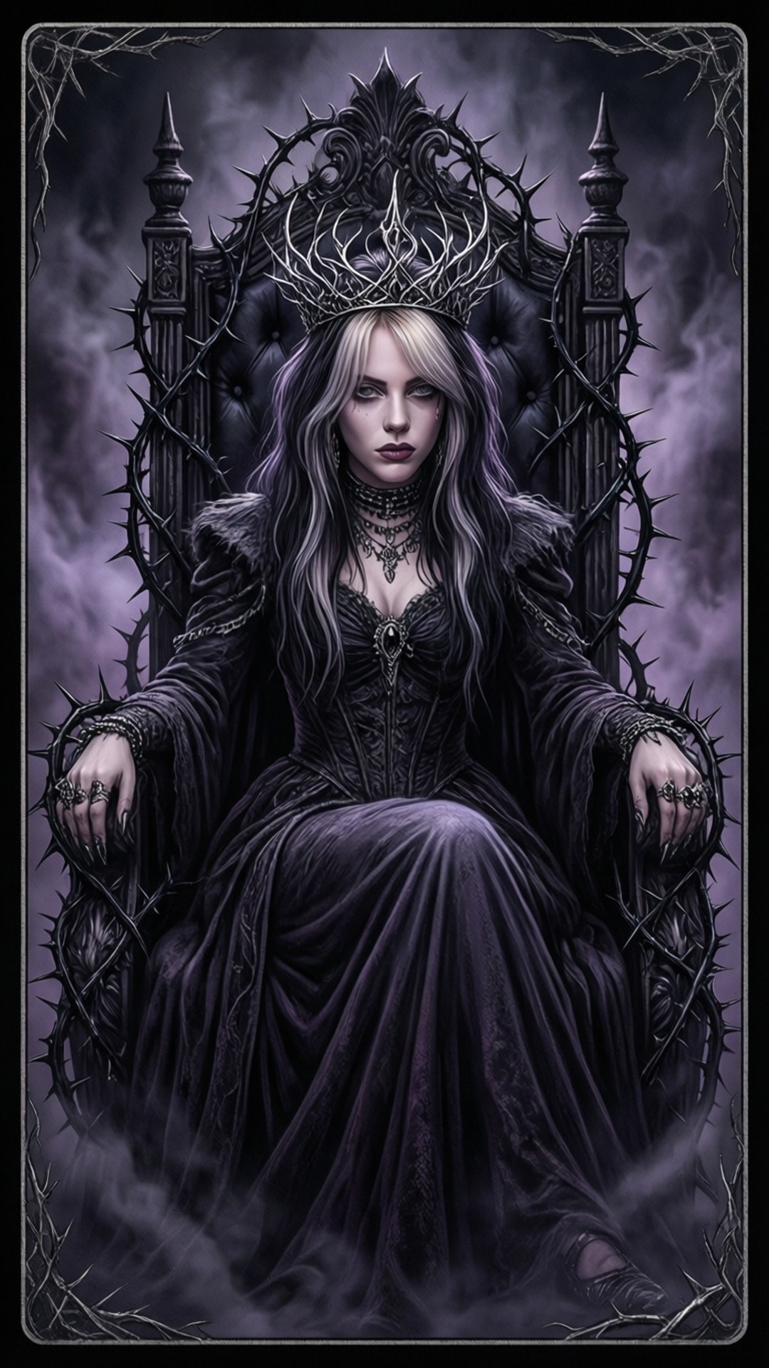 Gothic Throne by Wallpapers.art Studio