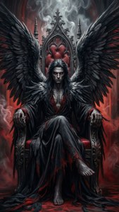 Gothic Throne Angel