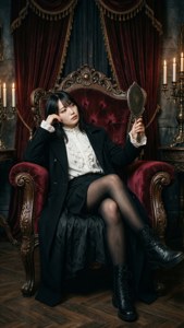 Gothic Throne Portrait