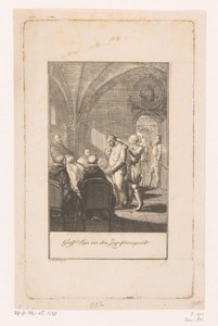 Graaf van Sayn voor de inquisitie