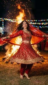 Graceful Dancer Lohri