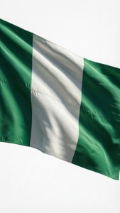 Graceful Waving Flag