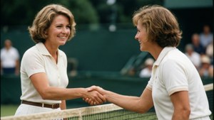 Gracious Victory Handshake