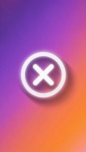Gradient Delete Icon