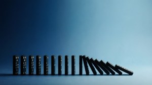 Gradient Domino Row