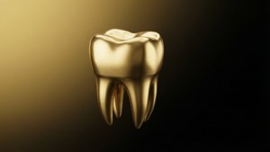 Gradient Gold Grill