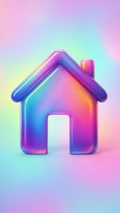Gradient House Emoji