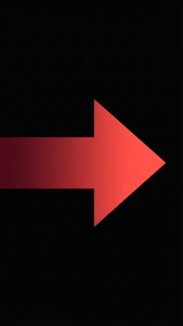 Gradient Red Arrow