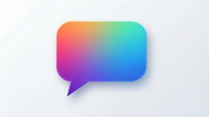 Gradient SMS Bubble