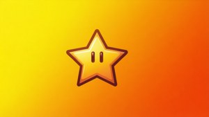 Gradient Star Silhouette