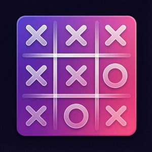Gradient Tic Tac Toe