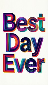 Gradient Typography