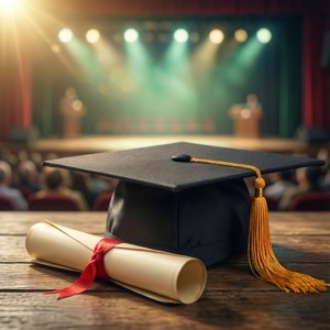 Graduation Cap Diploma