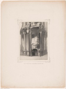 Graf van Frederik de Grote in de Garnisonskirche in Potsdam