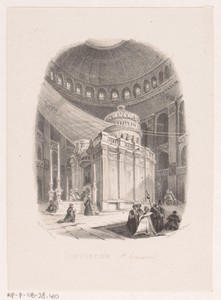 Graf van Jezus Christus in Jeruzalem