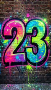 Graffiti 23 on Brick